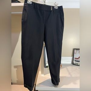 WHBM SLIM crop pant, cuffed.  Size 4.